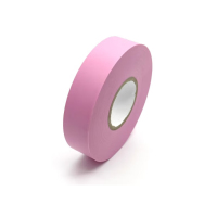 悦行迹 电工胶布绝缘胶带 阻燃防水 粉色18mm*20m NNSP-628