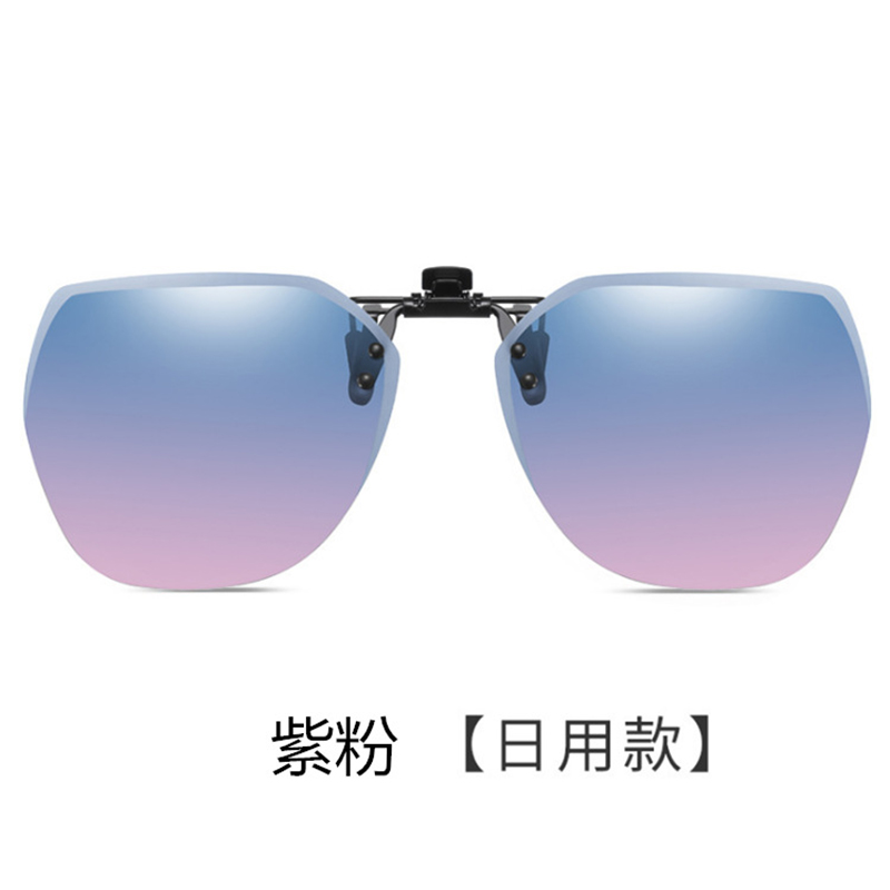 铁青眼镜偏光夹片L44 副高清大图