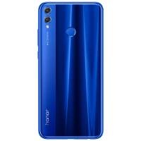 荣耀(honor) 8X 4GB+64GB 魅海蓝 移动联通电信4G 双卡双待 91%屏占比 2000万AI双摄全面屏手机