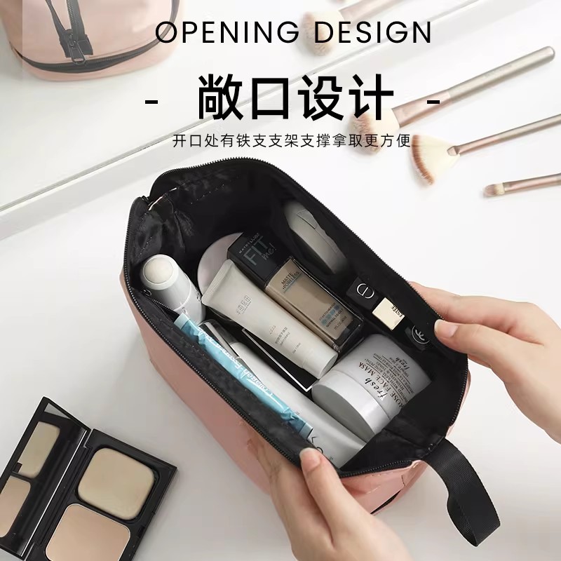 化妆包收纳女便携新款ins大容量洗漱袋旅行品2025高级感精致1085高清大图