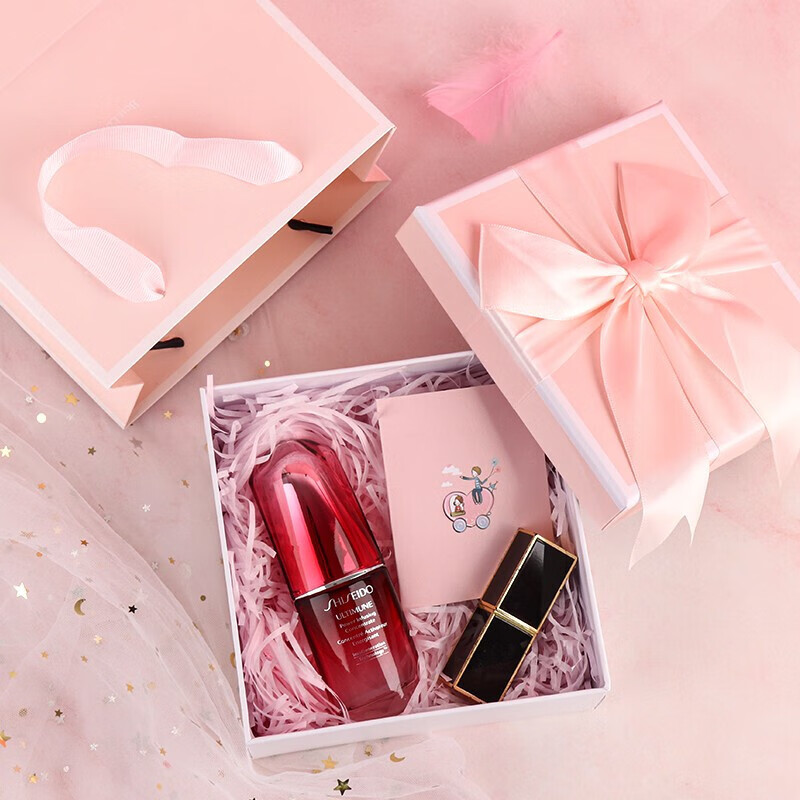 TaTanice礼物盒伴手礼包装盒粉色高清大图