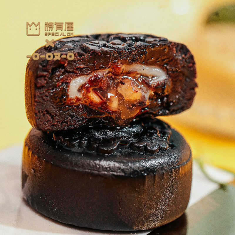 特有厘坚果流心月饼150g