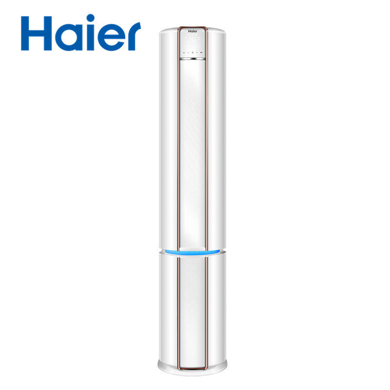 海尔(Haier)2匹 变频 KFR-50LW/09CAA21AU1 1级能效 健康自清洁 静音 家用空调 柜机健康空调