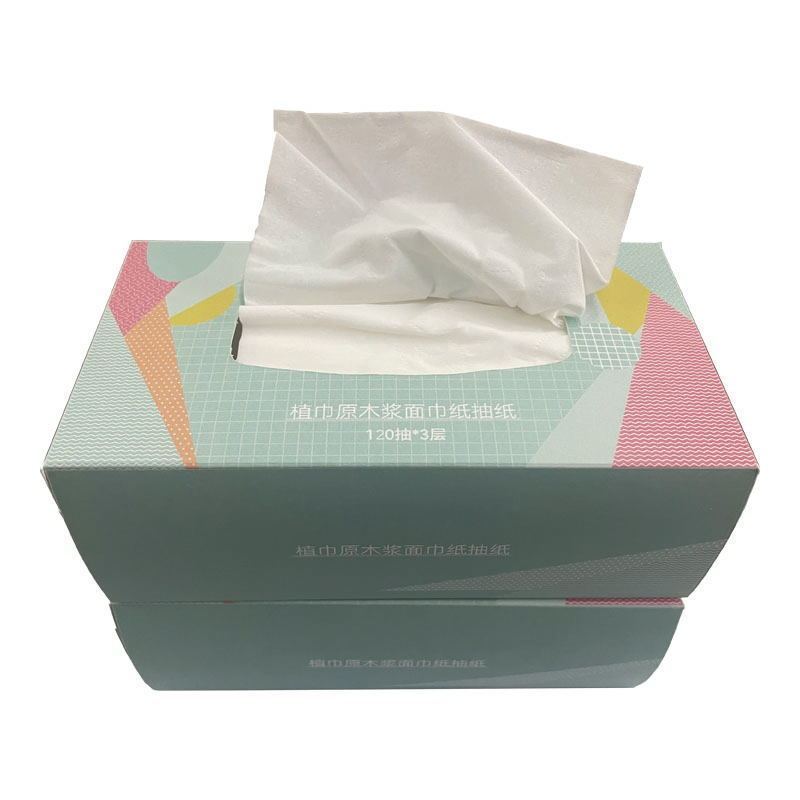 植巾 YC1100 3层120抽/盒 12盒/箱 面巾纸抽纸 12.00 包/箱 (计价单位:箱)高清大图