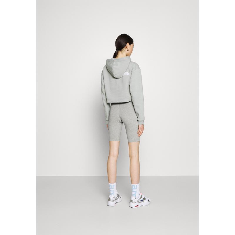 Nike女款运动弹力透气健身体操裤 skinny fit 短款 marl 拼色 jogger高清大图