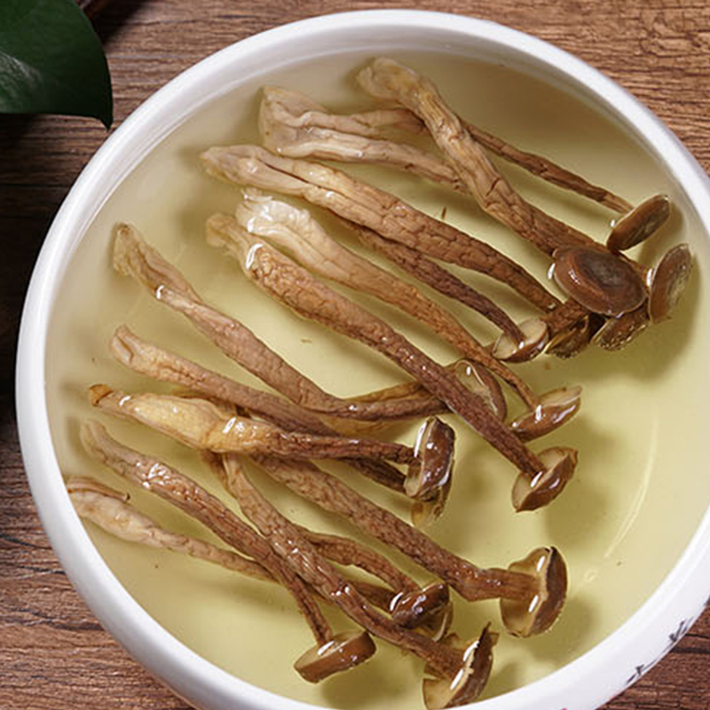绿帝(GREEN KING) 鹿茸菇100g 菌菇干货 煲汤食材高清大图