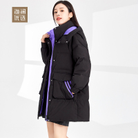 中长款羽绒服女士时尚休闲加厚保暖外套