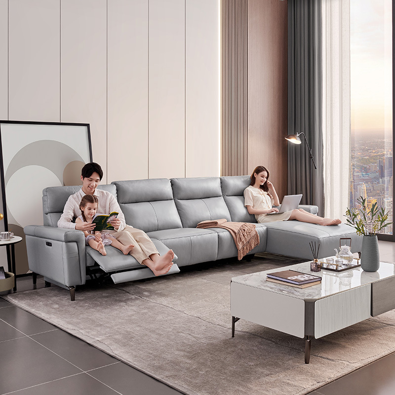 芝华仕cheers芝华仕头等舱真皮沙发电动现代简约客厅大户型家具50762