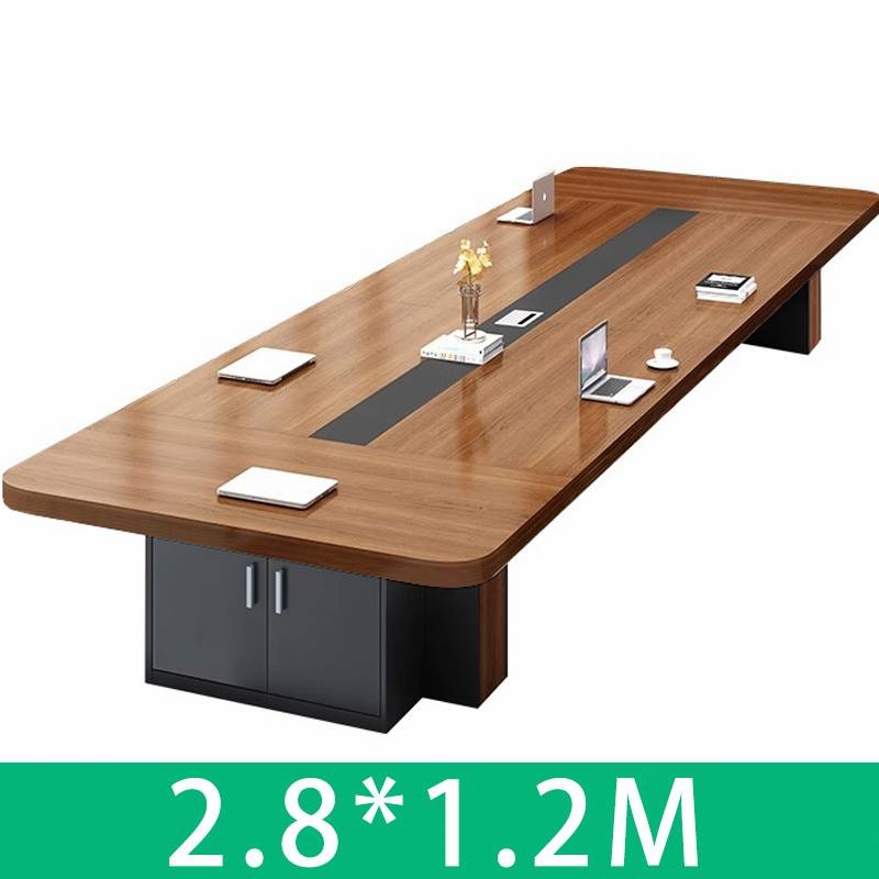 怡卓欧会议桌2.8*1.2m张高清大图