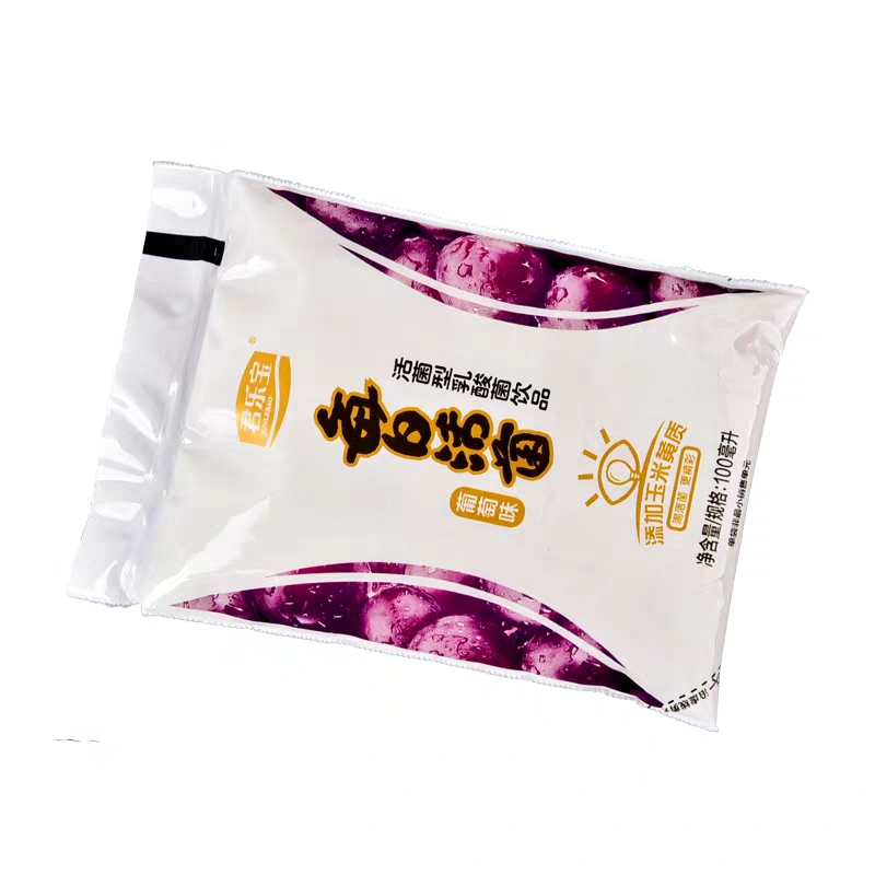 君乐宝每日活菌葡萄味酸牛奶100ml*8