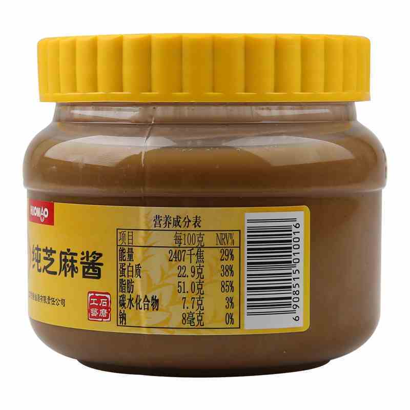 火鸟纯芝麻酱420g