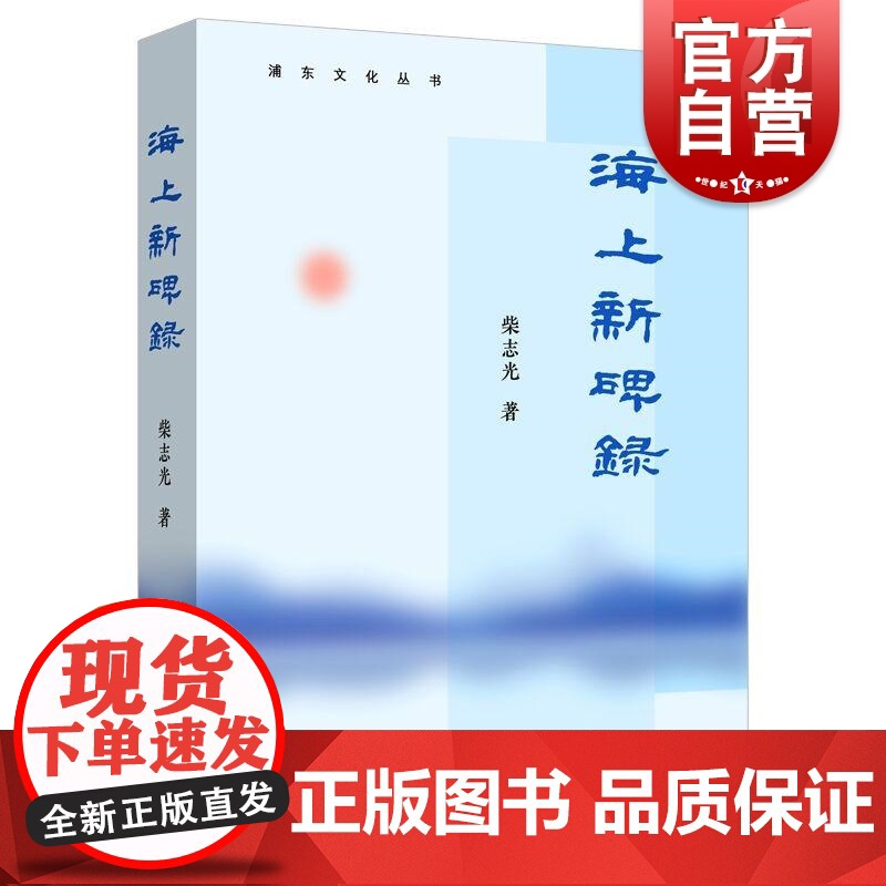 海上新碑录 浦东文化丛书柴志光著远东出版社高清大图