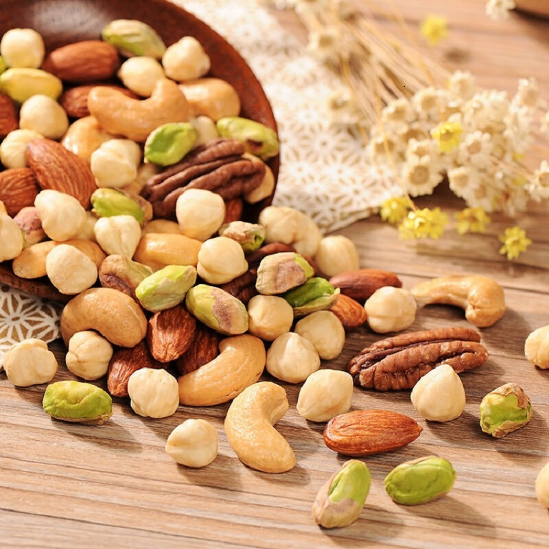 如水纯坚果礼盒600g颗粒饱满醇香不涩香酥可口营养丰富201337高清大图