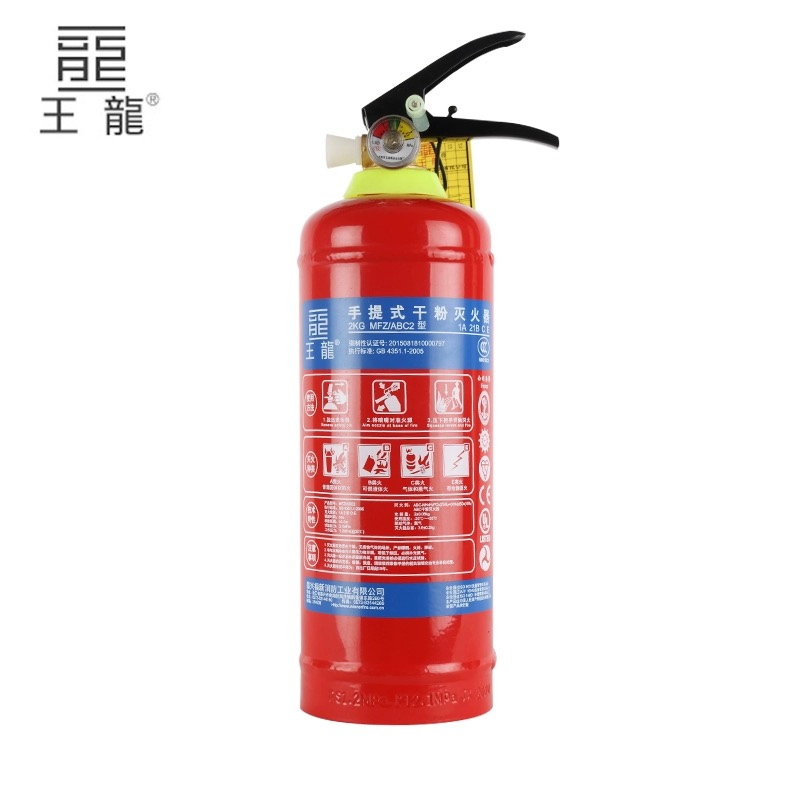 王龍 2kg手提式干粉灭火器 MFZ/ABC2 具