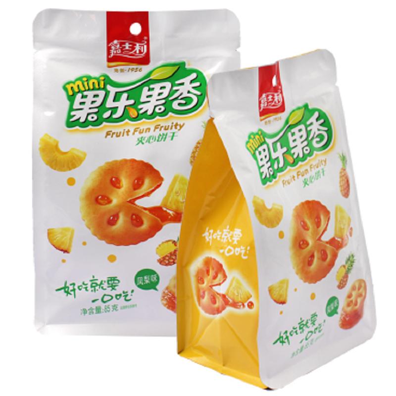 嘉士利凤梨味果酱夹心饼85g