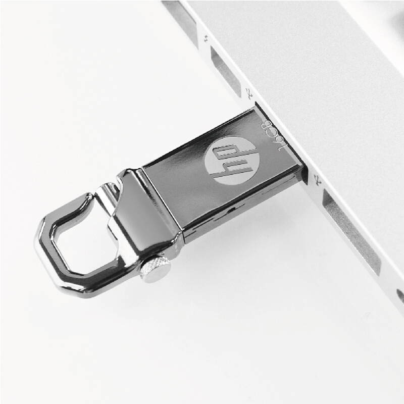 惠普（HP）64GB USB3.0 U盘 x750w 金属黑 高速安全金属钩头优盘