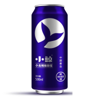 小鲸小麦精酿原浆罐装啤酒500ml*12罐