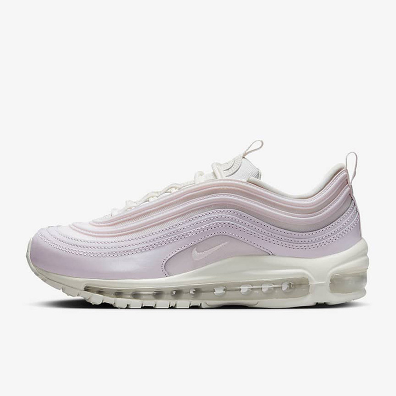 nikeairmax97减震防滑耐磨低帮运动休闲鞋女款粉白dx0137600