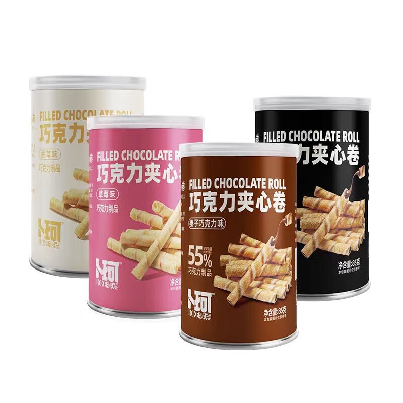 卜珂 巧克力夹心卷组合装680克_高清大图
