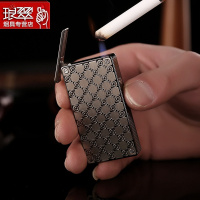 百诚正品创意个性触摸感应打火机超薄防风金属充气电子打火机专柜正品 假一罚十 官方授权 支持验货