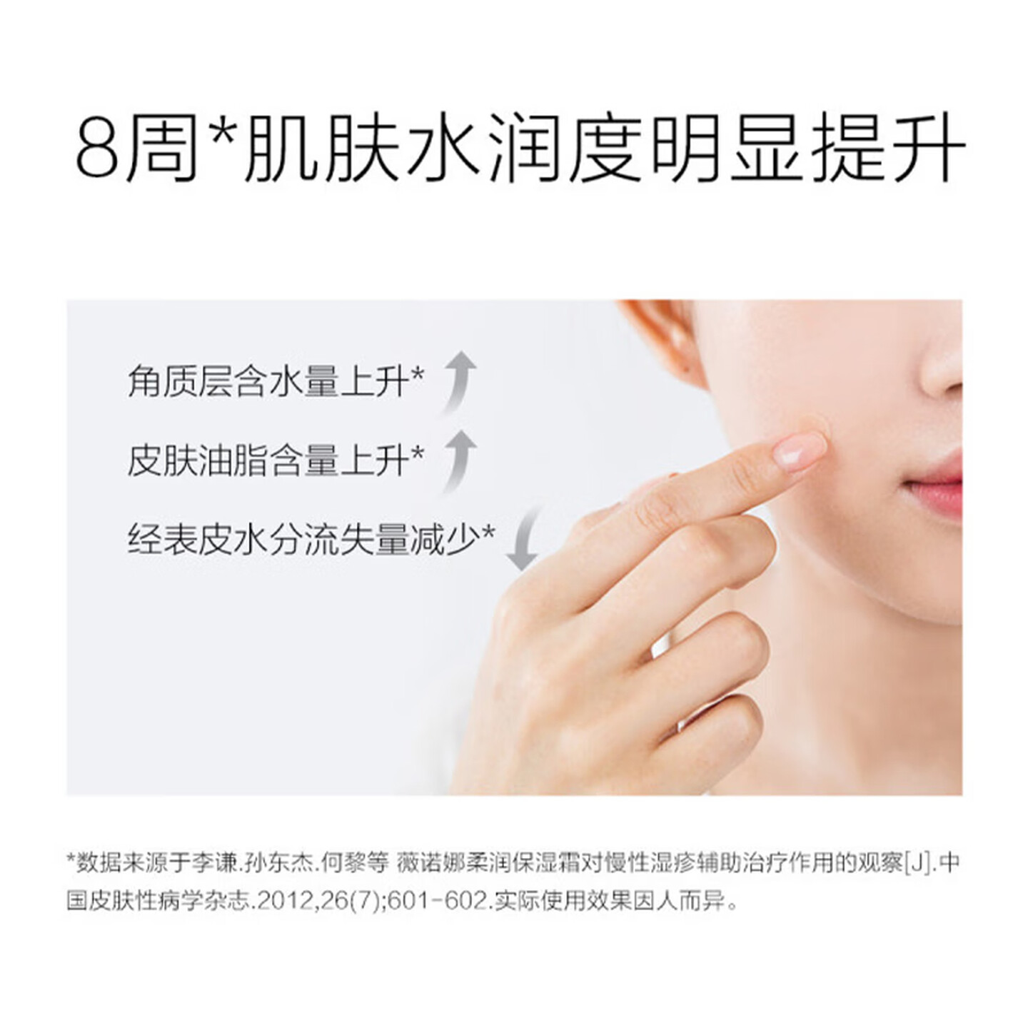 薇诺娜(WINONA)补水保湿滋润乳液柔润保湿霜150g高清大图