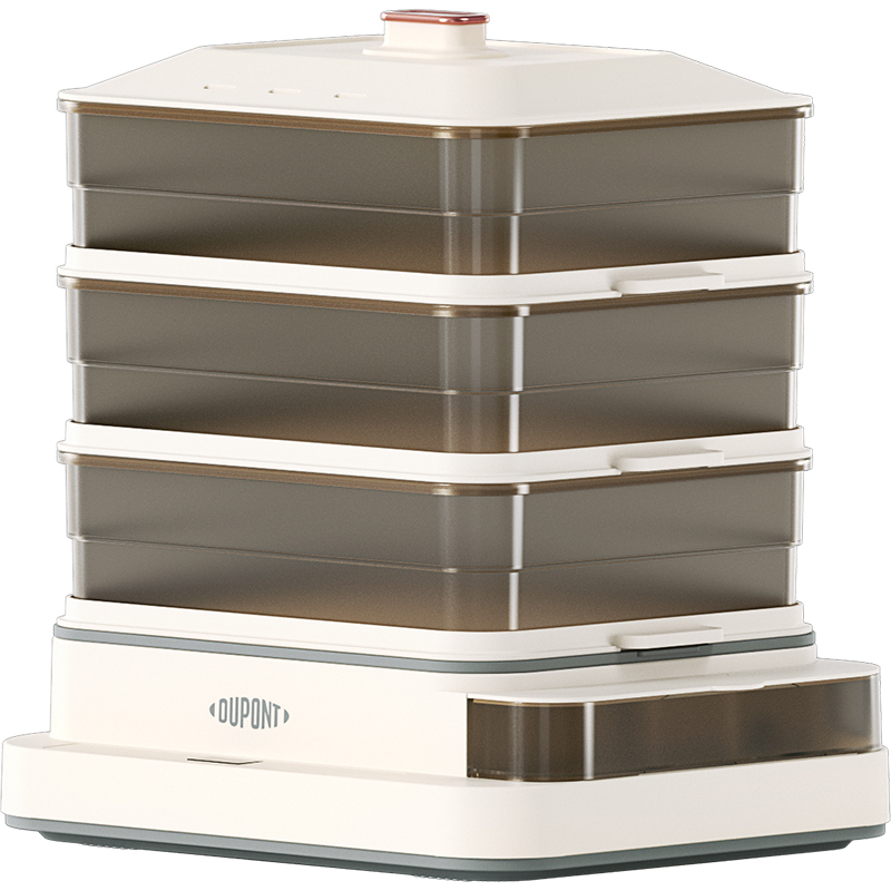 杜邦 18L大容量 立体中空蒸 智能预约 多功能电蒸锅(升级款) PZL-KY0818!