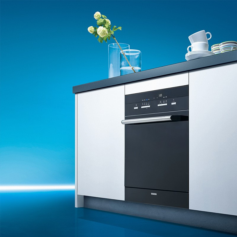 SIEMENS/西门子 进口家用全自动洗碗机嵌入式除菌碗柜10套 SC454B00AC