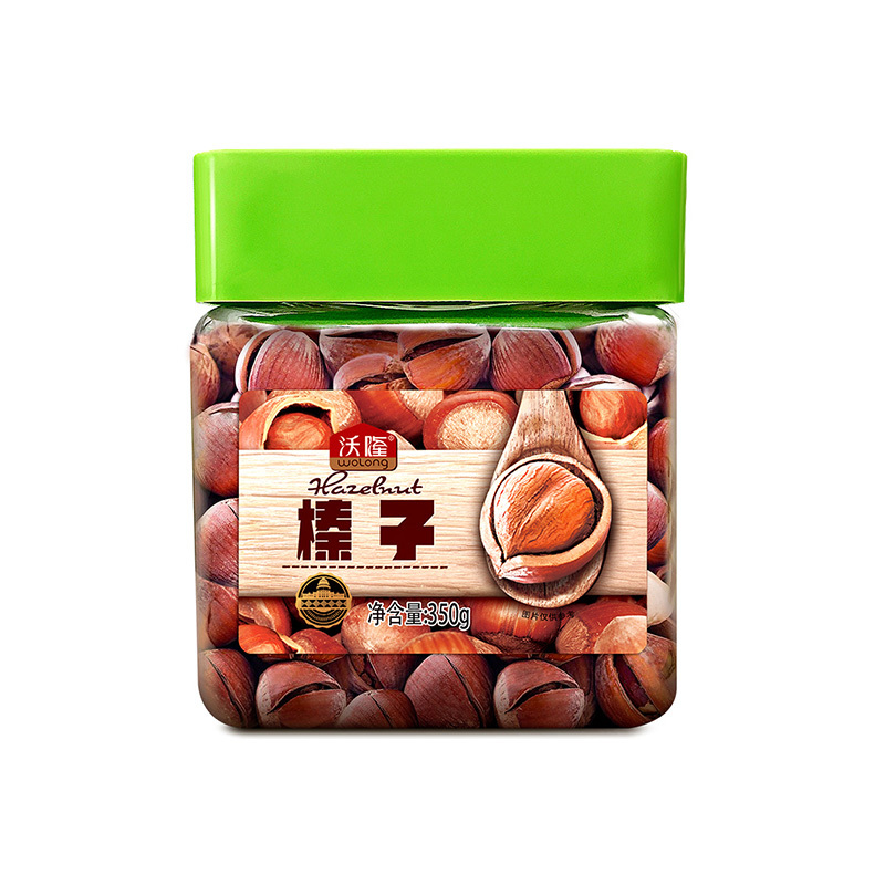 沃隆榛子350g(罐装)坚果 炒货大颗饱满