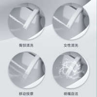 小鸭牌智能马桶一体式全自动冲水翻盖家用多功能即热虹吸式坐便器XYZBY-7511白色400MM