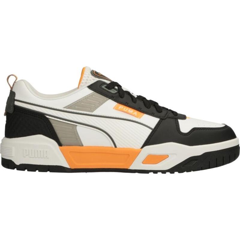 彪马(Puma)舒适缓震科技休闲运动训练鞋男 white_(white_/_black_/_orange) 40.5