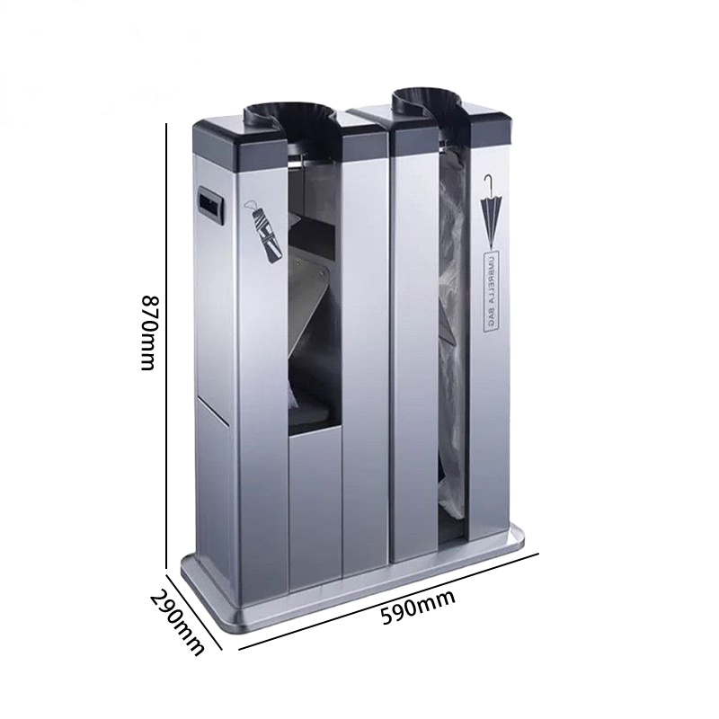 豫汉迎雨伞架伞套机 雨伞架伞套机砂银590*290*870mm套 默认