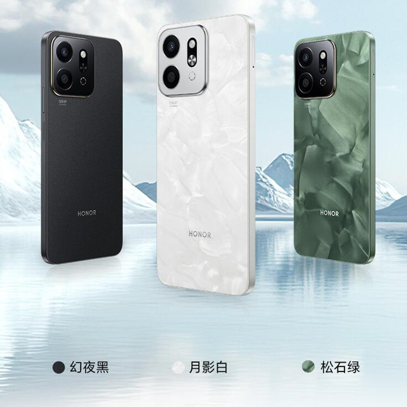 [全新]荣耀Play9T 幻夜黑 8GB+256GB 第二代骁龙4 5G芯 6000mAh超耐久大电池 防水抗跌高品质 300%双扬大音量 5G AI智能手机