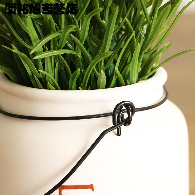 假花 仿真植物 塑料花 仿真花 装饰花 客厅房间装饰品摆设 摆件 花束套装-life-紫色