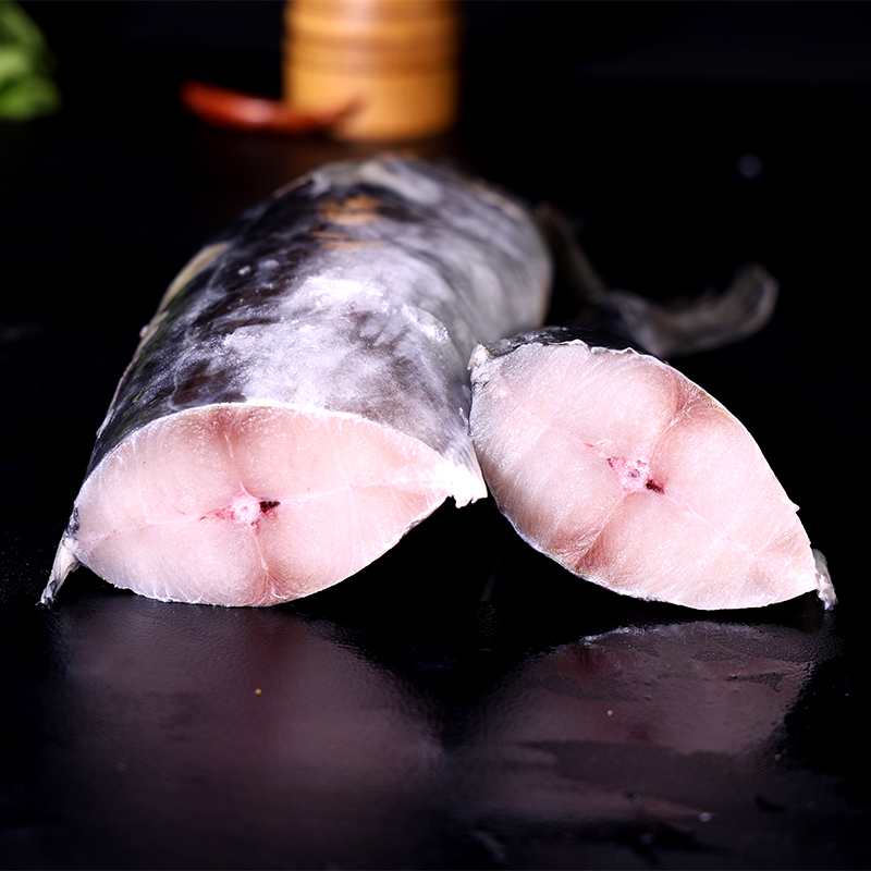 星龙港 海捕冷冻鲅鱼礼盒 2000g高清大图