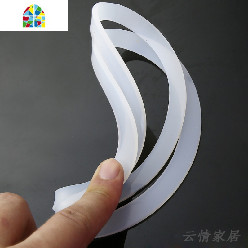 110下水管配件垫片/白色硅胶材质内径90mm/厨房下水水密封垫圈 FENGHOU 下层垫片1个(带防滑)密封圈
