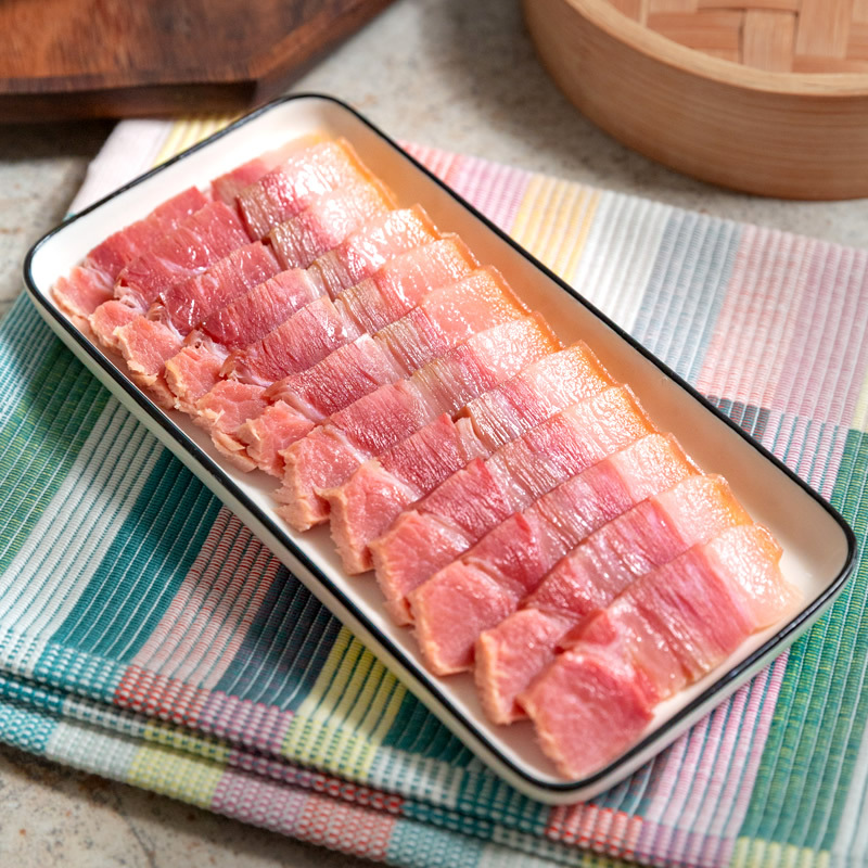 金字五花咸肉268g淡咸肉无骨腌腊肉腊味制品浙江特产家常菜上海咸肉