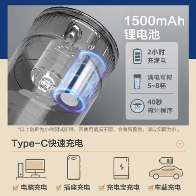 小熊料理机LLJ-E04L3