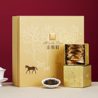 八马茶叶 金索红500系列 武夷特级红茶金骏眉 礼盒装160g
