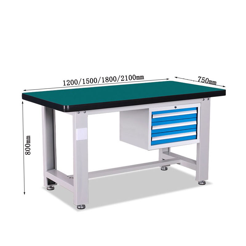 创世人 重型工作台工作台钳工台防静电操作台工厂流水线实验检验桌高清大图