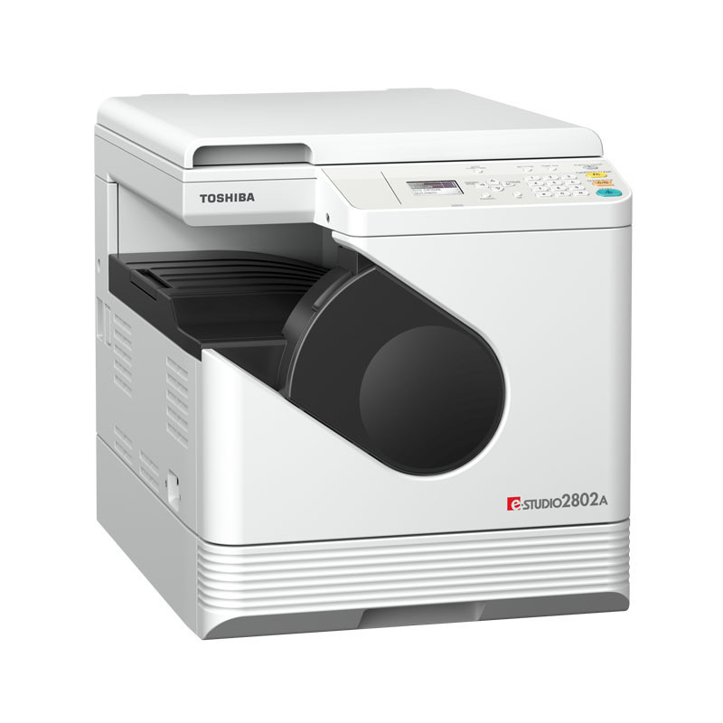 东芝(TOSHIBA)A3黑白数码复合机e-STUDIODP-2802A 一体机 打印 复印 彩色扫描(主机+盖板+双面器)
