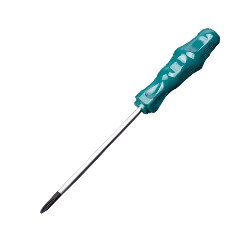 立伟铁牛绿胶炳螺丝刀3*75mm十字型/把高清大图