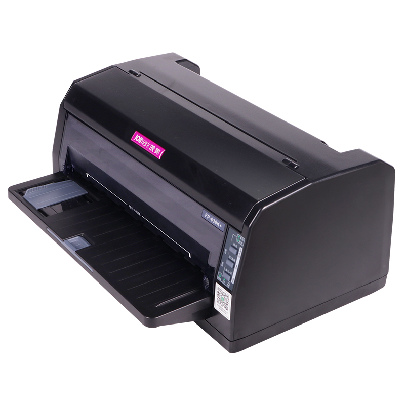 映美(jolimark) fp-630k  针式打印机 前后进纸 24针82列平推式 支持