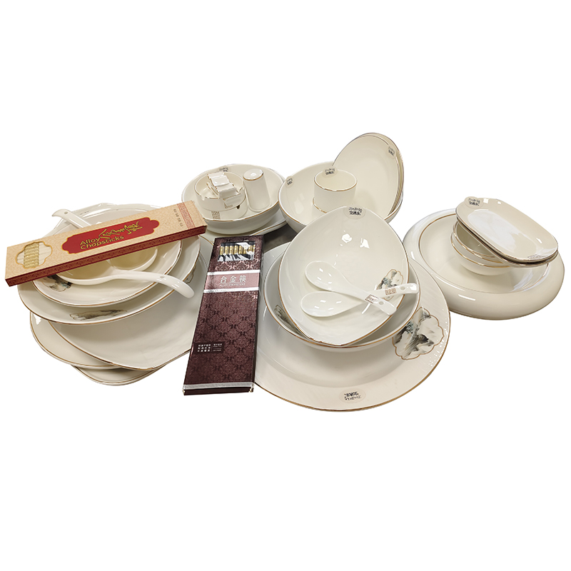 金迪乐餐饮摆台组合餐具套装G款230件套/套 G款230件套/套