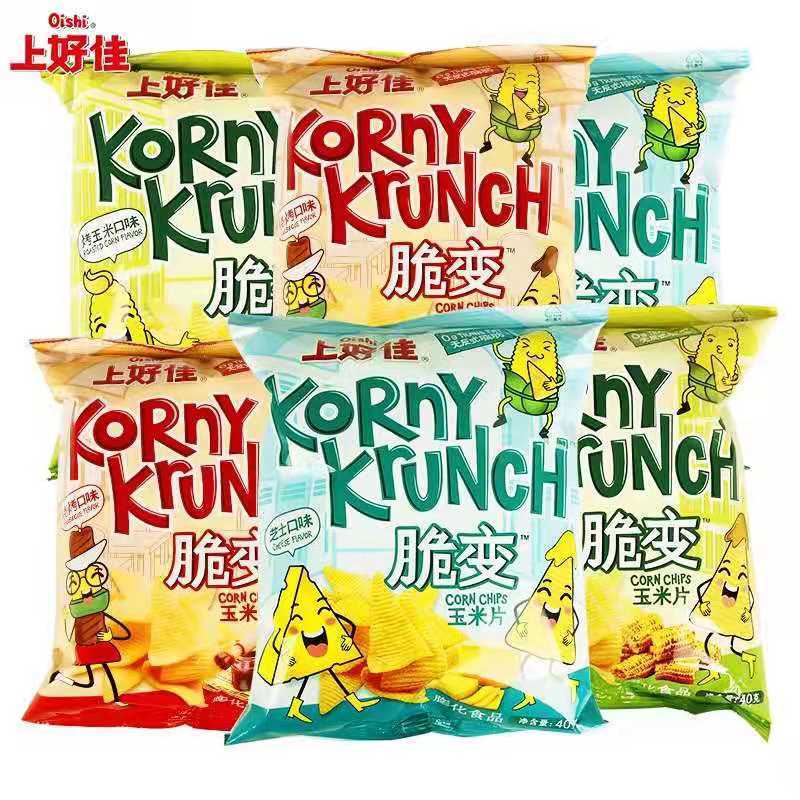 脆变玉米片芝士口味80g