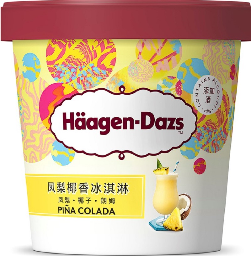 哈根达斯凤梨椰香冰淇淋78g