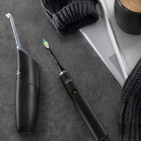 飞利浦(Philips) 口腔护理套装HX8471/03黑色 电动牙刷+冲牙器成人通用 5大洁齿模式 自动喷流 清洁口腔