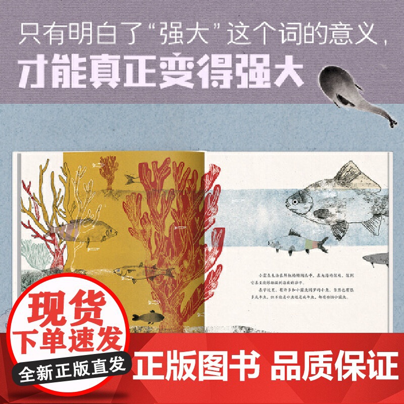 别怕,小霸鱼!3-7岁 一本能够让孩子认识到什么是霸凌,同时学会对霸凌说“不”的绘本高清大图