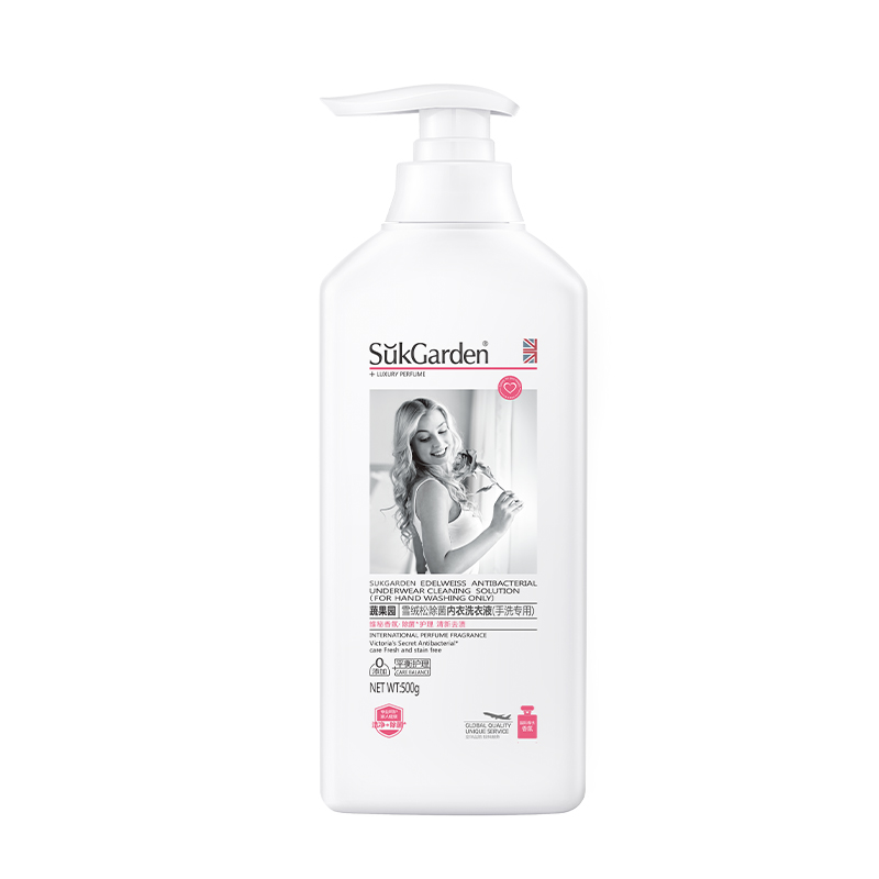 SukGarden蔬果园雪绒松除菌内衣洗衣液500g.