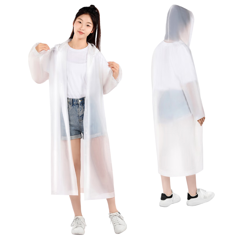 四万公里 SW8027 一次性雨衣 长150cm(单位:件)白色