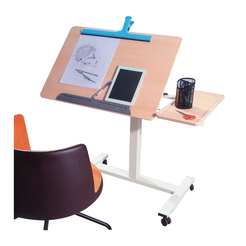 企来升降绘图桌 1050*550*720-1105mm 张高清大图